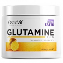 Глютамин для спорта OstroVit Glutamine 300 g /60 servings/ Lemon
