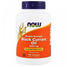 Масло черной смородины NOW Foods Black Currant Oil 1000 mg 100 Softgels