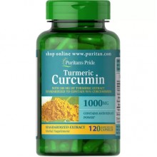 Куркума Puritan's Pride Turmeric Curcumin 1000 mg with Bioperine 5 mg 120 Caps