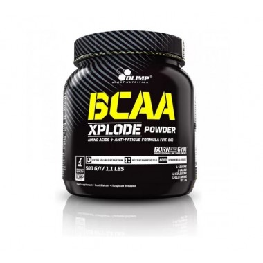 Амінокислота BCAA для спорту Olimp Nutrition BCAA Xplode 500 g /50 servings/ Strawberry