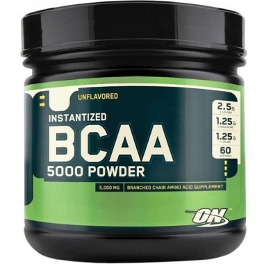 Амінокислота BCAA для спорту Optimum Nutrition BCAA 5000 Powder 345 g /40 servings/ Unflavored