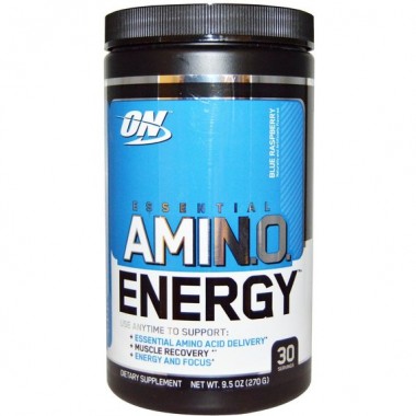 Амінокомплекс для спорту Optimum Nutrition Essential Amino Energy 270 g /30 servings/ Blue Raspberry