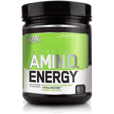 Амінокомплекс для спорту Optimum Nutrition Essential Amino Energy 585 g /65 servings/ Green Apple