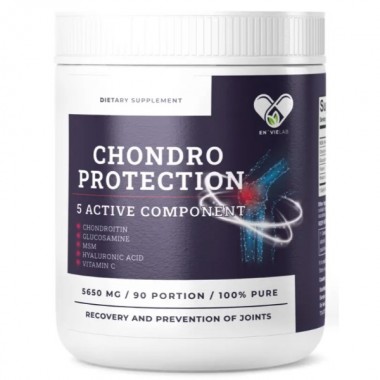 Препарат для суставов и связок En`vie Lab Chondro Protection 5 Active 508,5 g /90 servings/ Banana