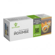 Йохимбе Elit-Pharm Йохимбе Рецепт Казановы 80 таб