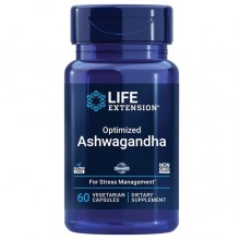 Ашваганда Life Extension Optimized Ashwagandha Extract 60 Veg Caps Ашваганда Life Extension Optimized Ashwagandha Extract 60 Veg Caps