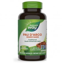 Муравьиное дерево Nature's Way Pau d'Arco Inner Bark 545 mg 180 Veg Caps NWY-15408 Муравьиное дерево Nature's Way Pau d'Arco Inner Bark 545 mg 180 Veg Caps NWY-15408