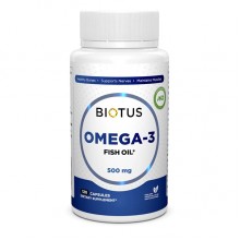Омега 3 Biotus Omega 3 Fish Oil 180 Caps BIO-530036 Омега 3 Biotus Omega 3 Fish Oil 180 Caps BIO-530036