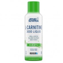 Жиросжигатель для спорта Applied Nutrition L Carnitine 3000 480 ml /32 servings/ Sour Apple Жиросжигатель для спорта Applied Nutrition L Carnitine 3000 480 ml /32 servings/ Sour Apple