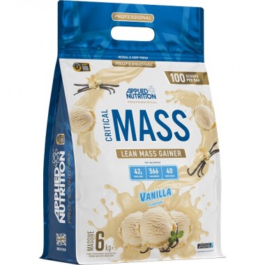 Гейнер Applied Nutrition Critical Mass Professional 6000 g /40 servings/ Vanilla