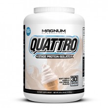 Протеин Magnum Nutraceuticals Quattro 1820 g /50 servings/ Vanilla Ice Cream