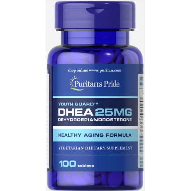 ДГЭА Puritan's Pride DHEA 25 mg 100 Tabs