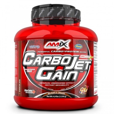Гейнер Amix Nutrition CarboJet Gain 2250 g /45 servings/ Chocolate Гейнер Amix Nutrition CarboJet Gain 2250 g /45 servings/ Chocolate