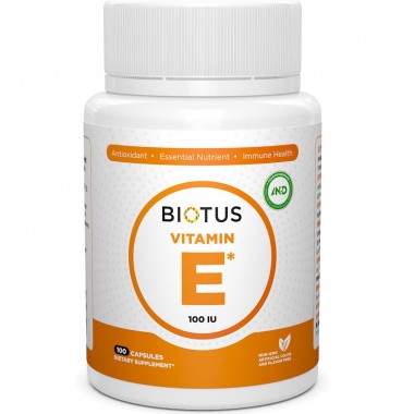 Витамин E Biotus Vitamin Е 100 МЕ 100 Caps BIO-530593