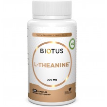 Теанин Biotus L-Theanine 200 mg 100 Caps BIO-531118 Теанин Biotus L-Theanine 200 mg 100 Caps BIO-531118