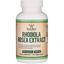 Радиола Double Wood Rhodiola Rosea Extract 500 mg 120 Caps