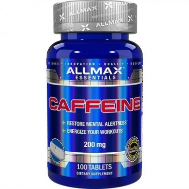 Комплекс до тренировки AllMax Nutrition Caffeine 200 mg 100 Tabs