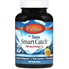 Омега 3 Carlson Labs Teens Smart Catch 90 Soft Gels