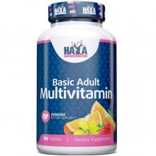 Витаминно-минеральный комплекс Haya Labs Basic Adult Multivitamin 100 Tabs