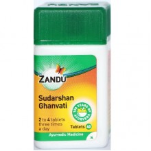 Экстракты для повышения иммунитета Zandu Sudarshan Ghanvati 40 Tabs