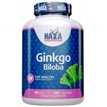 Гинкго Билоба Haya Labs Ginkgo Biloba 60 mg 120 Caps