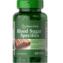 Комплекс для профилактики диабета Puritan's Pride Blood Sugar Specifics 60 Caps Комплекс для профилактики диабета Puritan's Pride Blood Sugar Specifics 60 Caps