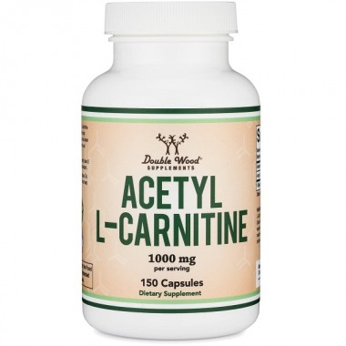 Комплекс Ацетил/Карнитин Double Wood Acetyl L-Carnitine 1000 mg (2 caps per serving) 150 Caps