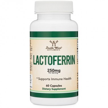 Комплекс для пищеварения Double Wood Lactoferrin 250 mg 60 Caps