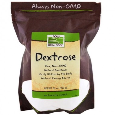 Энергетик NOW Foods Dextrose 907 g /113 servings/ Naturally sweet
