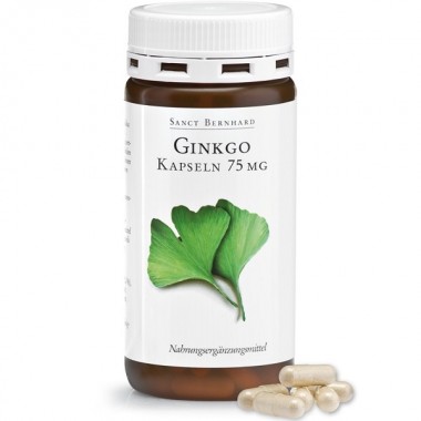 Гинкго Билоба Sanct Bernhard Ginkgo 75 mg 240 Caps