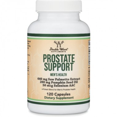Комплекс для здоровья предстательной железы Double Wood Prostate Support Supplement 120 Caps
