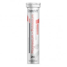 Мультиминералы для спорта OstroVit Magnesium + Potassium 20 effervescent tabs Grapefruit