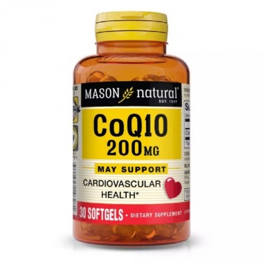 Коэнзим Mason Natural CO Q10 200 mg 30 Caps