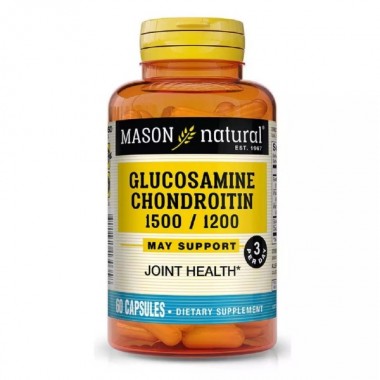 Препарат для суставов и связок Mason Natural Glucosamine Chondroitin 60 Caps