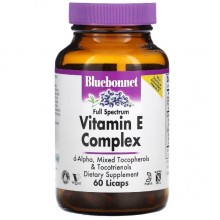Витамин E Bluebonnet Nutrition Full Spectrum Vitamin E Complex 60 Caps