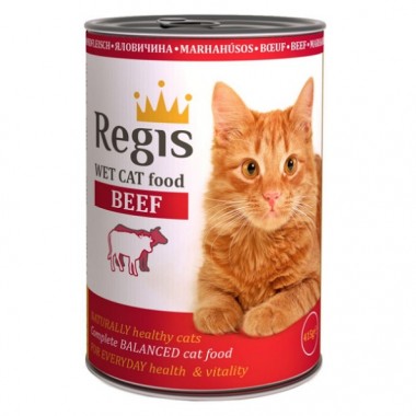  Regis Влажный корм для кошек с говядиной, 415г