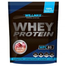 Протеин Willmax Whey Protein 80 920 g /23 servings/ Cherry Yogurt Протеин Willmax Whey Protein 80 920 g /23 servings/ Cherry Yogurt