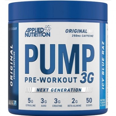Комплекс до тренировки Applied Nutrition Pump 3g 375 g /50 servings/ Icy Blue Raz