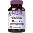 Мультивитамины Bluebonnet Nutrition Vitamin D3 & K2 60 Veg Caps