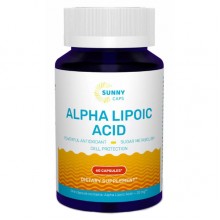 Альфа-липоевая кислота Sunny Caps Alpha Lipoic Acid 60 Caps