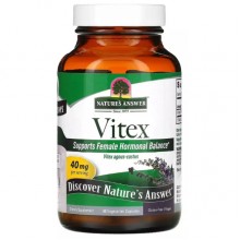 Витекс Nature's Answer Vitex, Agnus-Castus Chaste Tree Berry 40 mg 90 Veg Caps Витекс Nature's Answer Vitex, Agnus-Castus Chaste Tree Berry 40 mg 90 Veg Caps