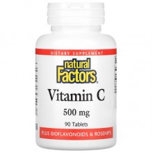 Витамин C Natural Factors Vitamin C 500 mg 90 Tabs