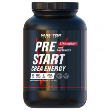 Креатин моногидрат Vansiton Pre Start Crea Energy 1800 g /45 servings/ Strawberry
