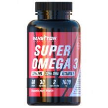 Омега для спорта Vansiton Super Omega 3 60 Caps Омега для спорта Vansiton Super Omega 3 60 Caps