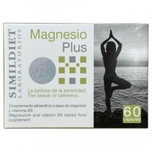 Комплекс для профилактики нервной системы Simildiet laboratorios Magnesio Plus 60 Caps