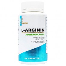 Аргинин All be Ukraine L-Arginin 100 Tabs