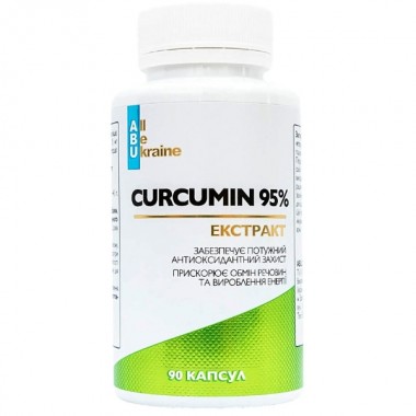 Куркума All be Ukraine Curcumin 95% 90 Caps Куркума All be Ukraine Curcumin 95% 90 Caps