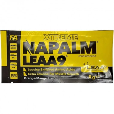 Аминокомплекс для спорта Fitness Authority Xtreme Napalm LEAA9 8 g Orange Mango