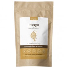 Грибной комплекс Fungipapa Чага (Inonotus obliquus) - грибной порошок 120 г /60 порций/