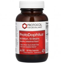 Пробиотик Protocol for Life Balance ProtoDophilus, 50 Billion 50 Veg Caps